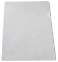 Папка уголок А4 прозр. плотн. 0,18мм бесцветная