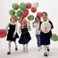 Шар с рисунком 14"  1 Сентября День Знаний 50 шт. в уп.