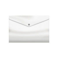 Конверт на кнопке А4  Glossy Candy, полупрозрачный, ассорти