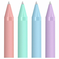 Ручка шариковая автоматическая Berlingo "Instinct" синяя, 0,7мм, корпус ассорти