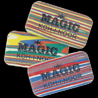 Ластик KOH-I-NOOR "MAGIC" многоцветный