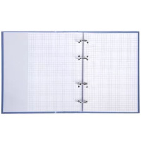 Тетрадь  А5  80л кл. на кольцах Hatber "NEWtone PASTEL. Чернильное небо" софт-тач