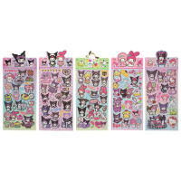 Наклейки голографические 10*24см "Sanrio Kuromi и друзья" Наклейки голографические 10*24см "Sanrio Kuromi и друзья"