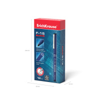 Ручка капиллярная F-15 0,6мм, чёрная