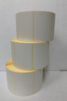 Термоэтикетка 30*20 белая, 1800 этикеток, ЭКО, без печати