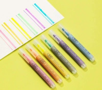 Набор текстовыделителей "Deli" 6 цв., 1-3,5мм, флуор.цвета