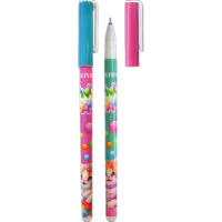 Ручка гелевая стираемая deVENTE "Candy Cat" синяя, 0,5мм