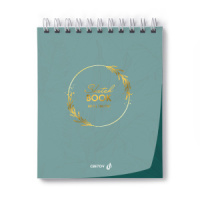 Скетчбук 175*200мм  80л., гребень, 100гр/м2 "Botanika" пласт.обл., жестк.подл.