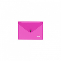 Конверт на кнопке С6 полупрозрачный Glossy Vivid