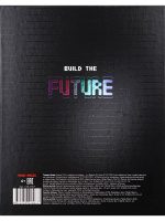 Тетрадь  А5 120л кл. на кольцах Проф-Пресс "Надпись на черном - 1" твин.лак, хол.фольга