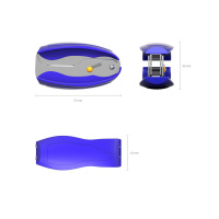 Антистеплер ELEGANCE с фиксатором, ассорти