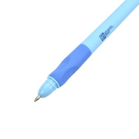 Ручка гелевая стираемая Феникс+ "Эргономичный грип" синяя, 0,7мм