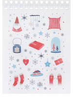 Стикербук А6, 8стр "Мой Уютный Новый год"