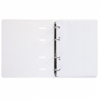 Тетрадь А5  80л кл. на кольцах Hatber "Сделано с любовью" глянц.лам., белизна 98%