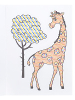 Раскраска "Большая водная раскраска для малышей. Африка" А4 16стр.