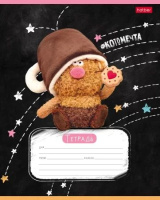 Тетрадь А5 18л кл. Hatber "Кофейные коты" 5 диз.в блоке