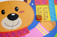 Аппликация из EVА 20*16см "Медвежонок" 3+