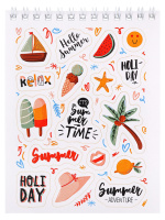 Альбом наклеек А6 8 стр., "Моё лето"