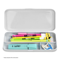 Пенал пластиковый (204*90*28) "Собака в очках"