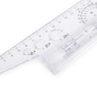 Рейсшина мех. 30см, метал. ролик