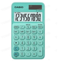 Калькулятор 12 разр.  CASIO MS-20UC-GN-S-EC настольный, зеленый