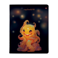 Тетрадь А5 48л кл. Альт "Octopus party" мат.лам., бел.100%