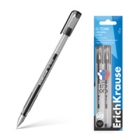 Набор гелевых ручек EK G-Tone для ЕГЭ и ОГЭ, черная, 2шт. 0,5мм