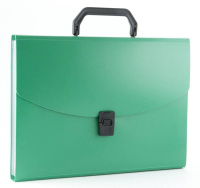 Портфель  6 отд. с ручкой и замком, ассорти