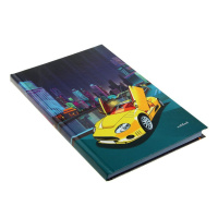 Алфавитная книга А5  80л "Городское авто" вырубка