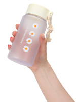 Бутылка для воды 450мл "Ромашковое поле"