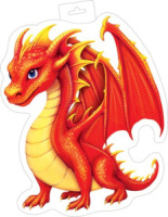 Плакат фигурный 38*41см "Символ года"