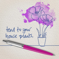 Parker Jotter Шариковая ручка Core K60 Originals Color Plastic Pink СT синие чернила, блистер