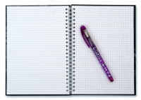 Блокнот А5 гребень 7БЦ  96л "Абстракция" кл.