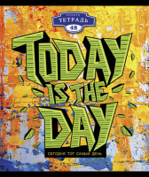 Тетрадь А5 48л кл. ПЗБМ "Граффити" твин лак, белизна 100%