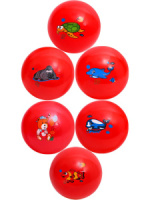 Мяч детский 15см "Подводный мир" ассорти НЕ НАДУТЫЙ