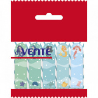 Закладки с липким краем (44*12мм)  5 цв, по 20л.,  Mermaid Sophia, блистер