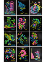 Комплект предметных тетрадей "Neon" 12 шт в упаковке, 48л., твин-лак., неон