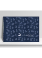 Скетчпад А4  40л., гребень, 160гр/м2 "КотоФитнес"