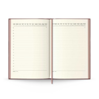 Ежедневник недат. А5 160л., кож.зам., тв.пер. "Кроко Манчестер пепельно-сиреневый" тиснен., ляссе