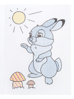 Раскраска "Большая водная раскраска для малышей. В лесу" А4 16стр.