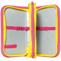 Пенал 2 отд. (190*105*50) молния, металлиз.лам.картон "Бьюти айс крим"