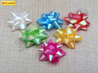 Бант подарочный,  5см, клеевое основание,  ассорти перламутр,   1 шт