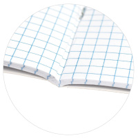 Блокнот А6  40л скоба "Снеговики" кл.