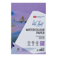 Альбом для акварели (130 х 190 мм) Белые Ночи/White nights, 260 г/м2, 10 л.,  хлопок 70%