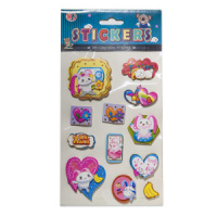 Набор наклеек объемные "Ассорти"20*13см Набор наклеек объемные "Ассорти"20*13см