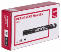 Маркер перманентный 1,5мм черный, пулевидный наконечник