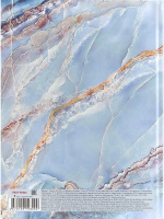 Тетрадь А4 7БЦ 200л кл. сшивка Проф-Пресс "Мрамор в голубом" глянц.лам.