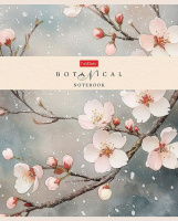 Тетрадь А5 48л кл. Hatber "Ботаника" софт-тач, запечат.оборот, 5 диз.в блоке