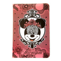 Обложка для паспорта "Сетка", Минни Маус