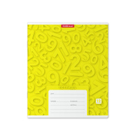 Тетрадь А5 12л кл.  Цифры